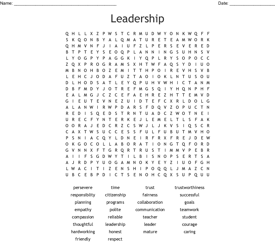 7th Grade Word Search