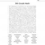 8Th Grade Math Word Search   Wordmint