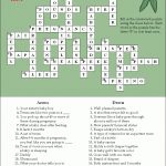 A Fun And Free Baby Shower Crossword Puzzle