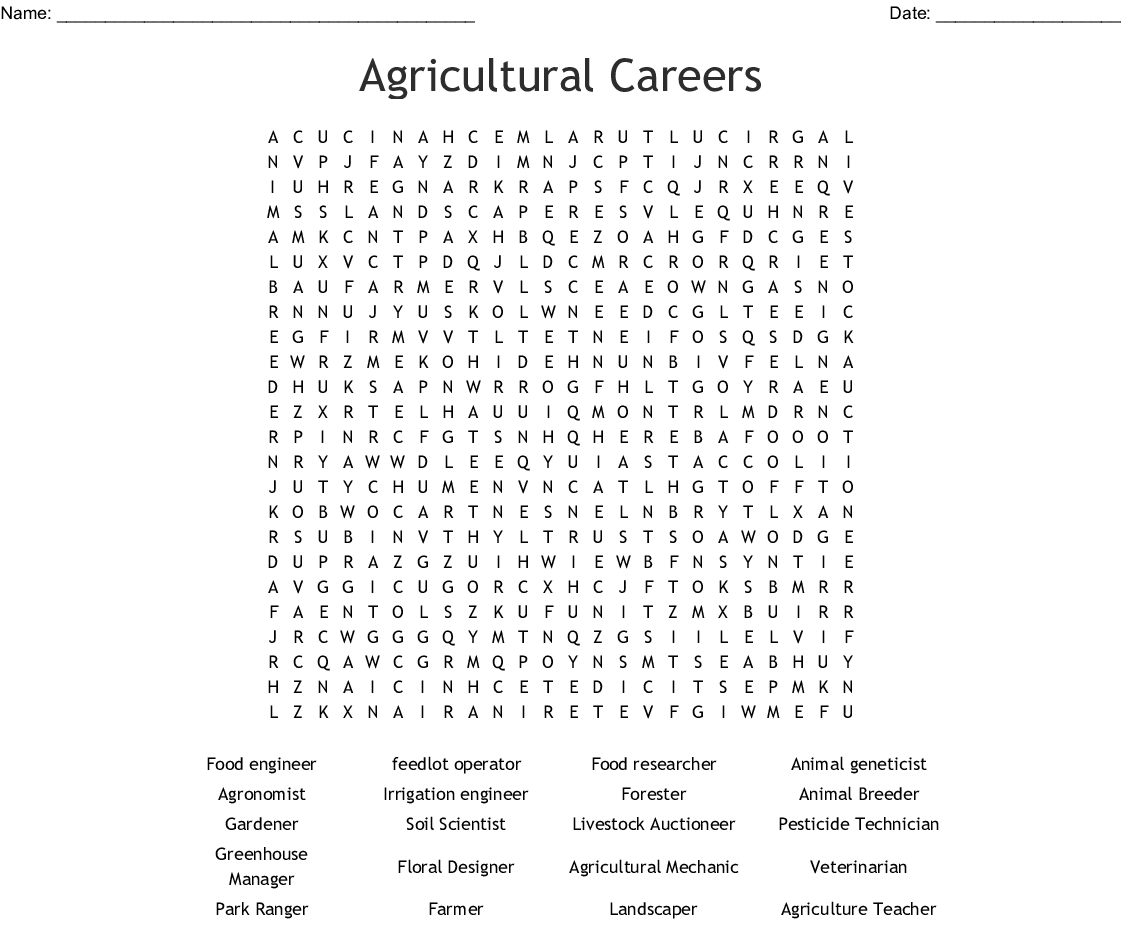 career-word-search-printable