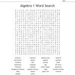 Algebra 2 Word Search   Wordmint