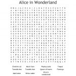 Alice In Wonderland Word Search   Wordmint