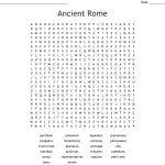 Ancient Rome Word Search   Wordmint