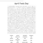 April Fools Day Word Search   Wordmint