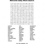Baby Shower Welcome Scramble Games And Answers Nursery Rhyme