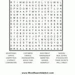 Big Business Printable Word Search Puzzle | Word Search