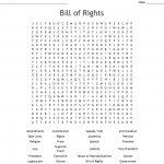 Bill Of Rights Word Search   Wordmint
