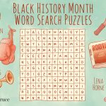 Black History Month Word Search Puzzles For Kids