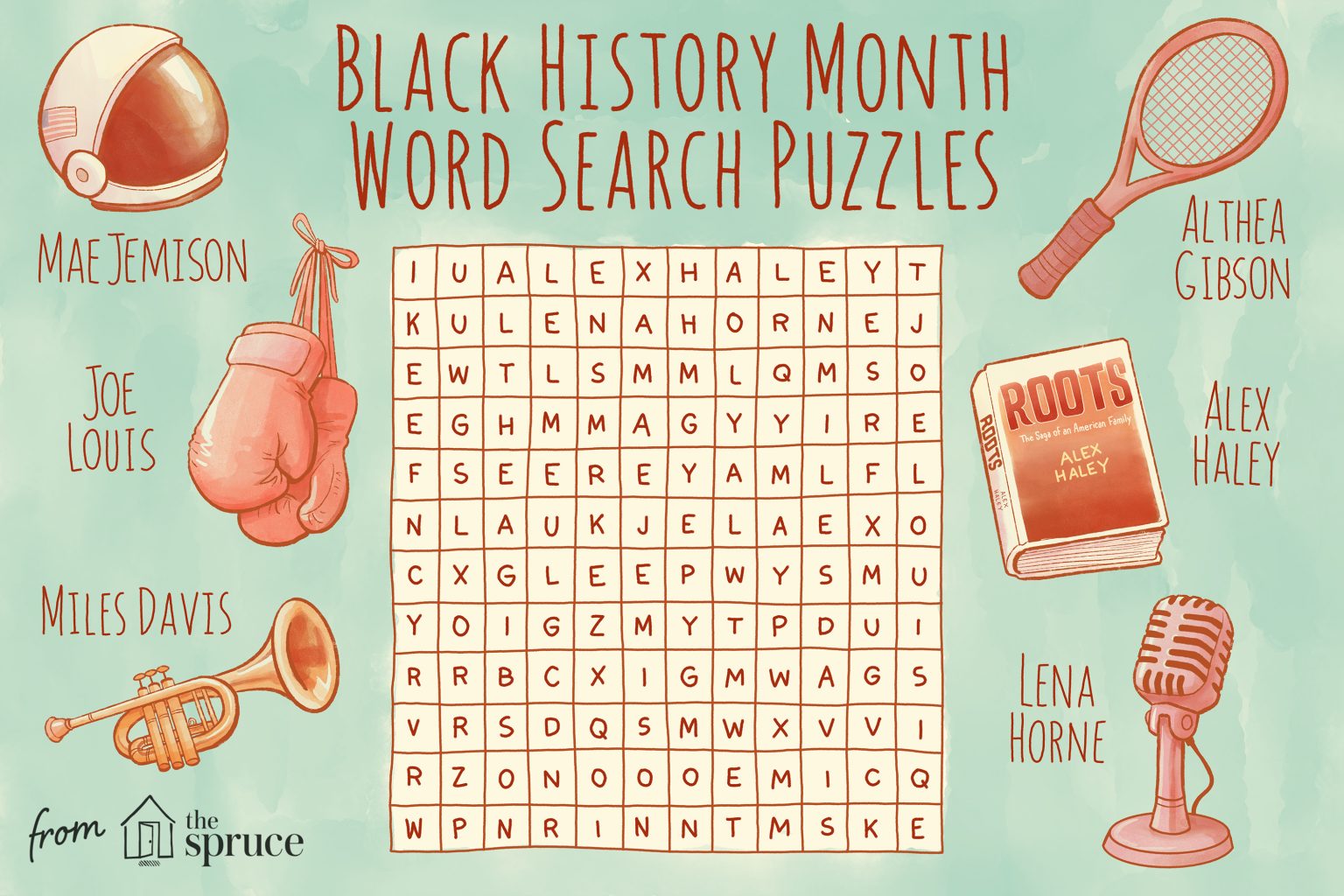 Black History Month Word Search Puzzles For Kids Word Search Printable