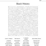 Black History Month Word Search   Wordmint
