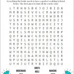 Bridal Shower Word Search Game (Free Printable) | Fun Bridal