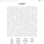 Candy Word Search   Wordmint