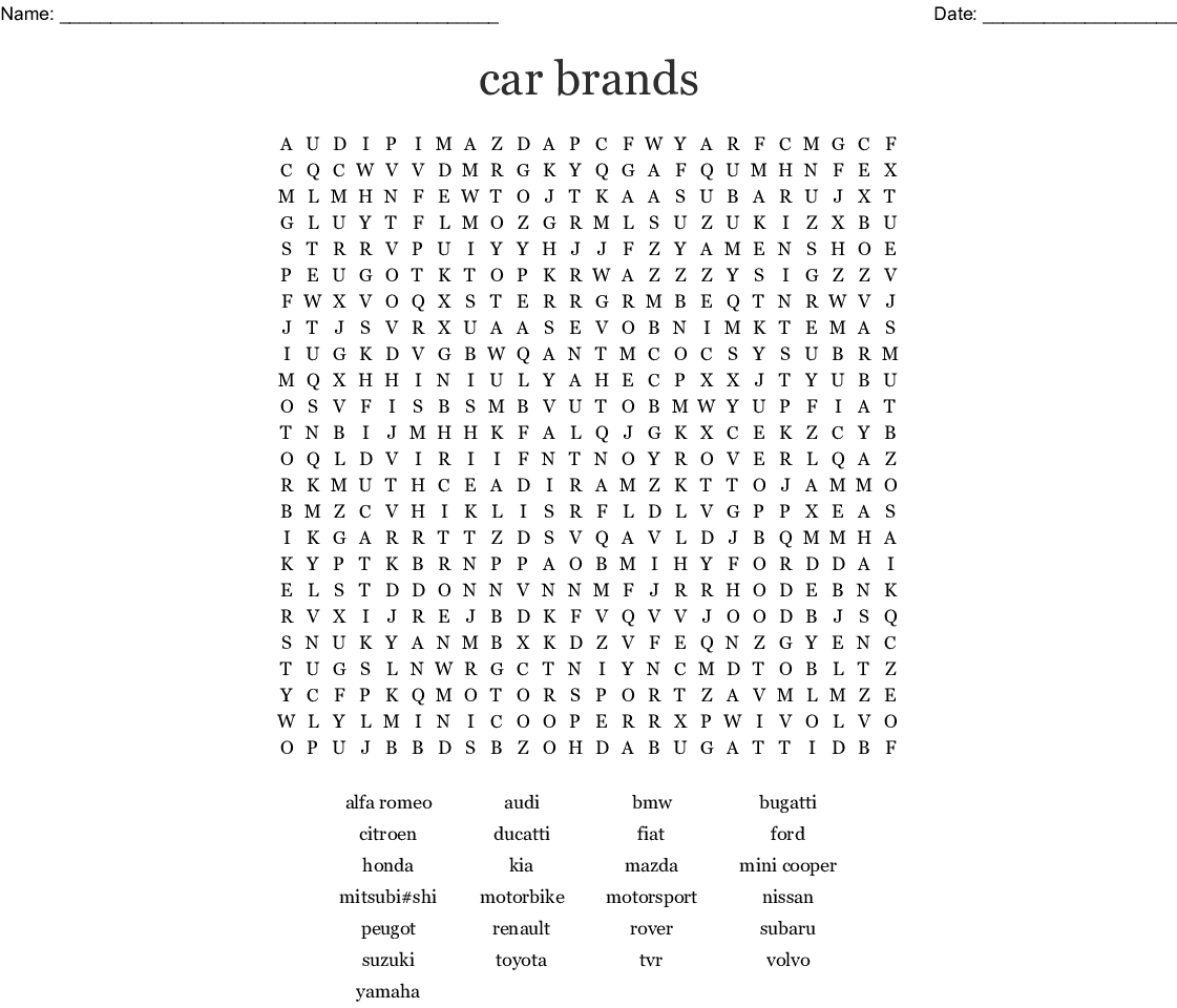 car-word-search-printable-word-search-printable