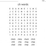 Ch Words Word Search   Wordmint