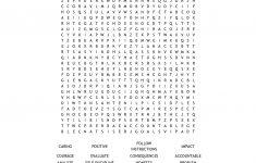 Character Qualities And Life Skills Word Search – Wordmint