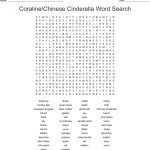 Chinese Cinderella Word Search   Wordmint