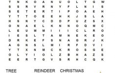 Christmas Word Search Free Printable | Christmas Word Search