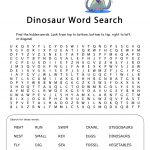Click To Download Dinosaurs Word Search | Valentines Day