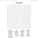College Word Search   Wordmint