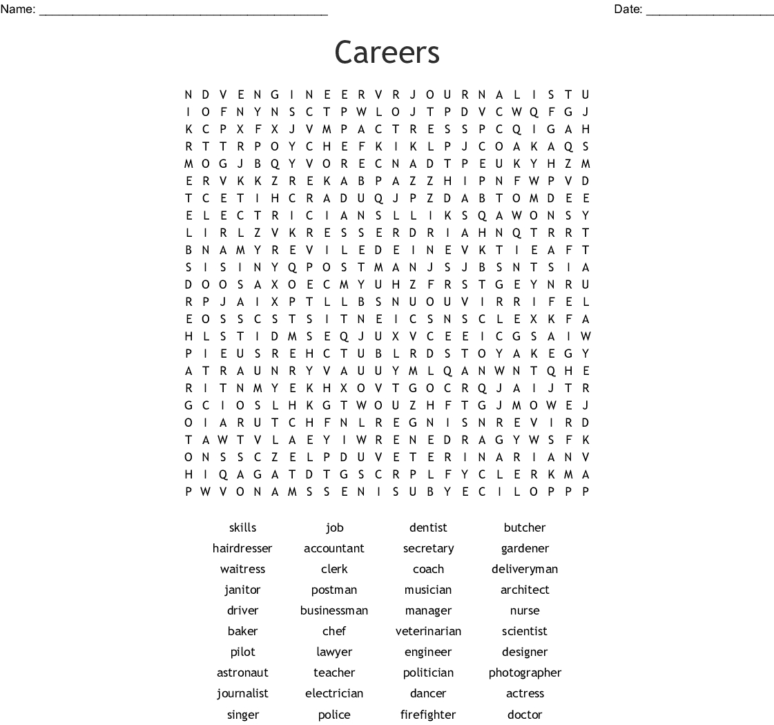 Community Word Search Printable Word Search Printable