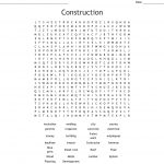 Construction Word Search   Wordmint