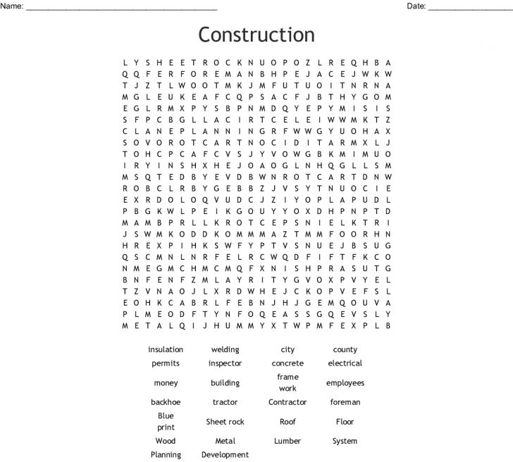 Build A Printable Word Search