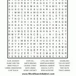 Country Music Stars Printable Word Search Puzzle | Difficult