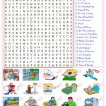 Daily Routine Esl Printable Picture English Dictionary