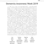 Dementia Word Search   Wordmint