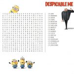Despicable Me Word Search | Despicable Me, Word Search Maker