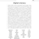 Digital Literacy Word Search   Wordmint