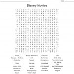 Disney Movies Word Search   Wordmint