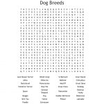 Dog Breed Word Search   Wordmint
