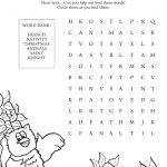 Download This Great Advent Word Search For Your Family Or