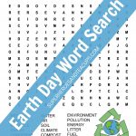 Earth Day Word Search Free Printable For Kids | Earth Day
