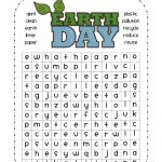 Earth Day Word Search Printable: Easy Earth Day Wordsearch