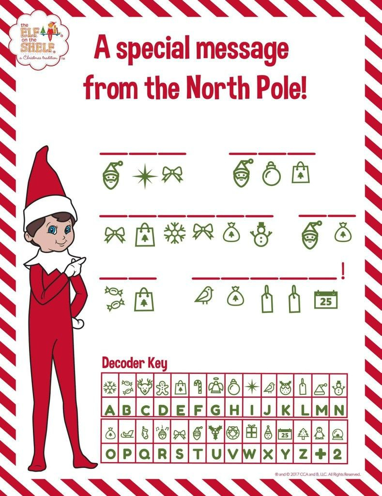 Elf On The Shelf Decoder | Elf On The Self, Elf On The Shelf