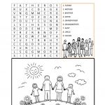 Family Word Search   English Esl Worksheets For Distance