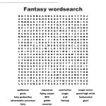 Fantasy Wordsearch   Wordmint