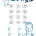 Father's Day [Free Printable | Free Printable Word Searches