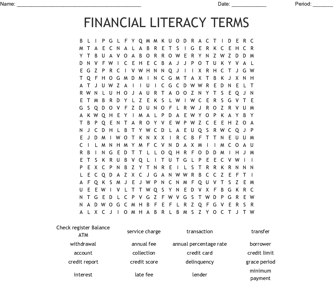 math-vocabulary-word-search-answers