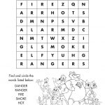 Firesafety Word Search! #freeprintable | Brain Activities