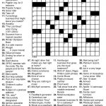 Free Printable Crossword Puzzles | Serigrafía