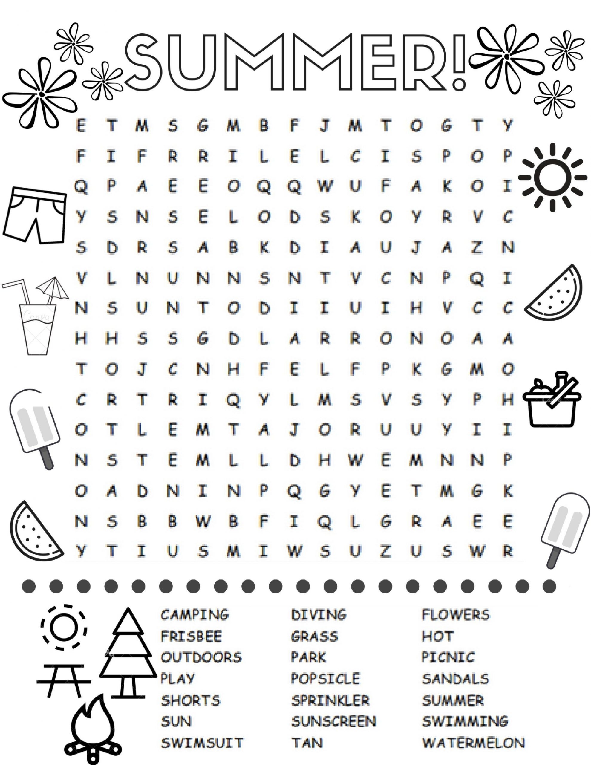 summer-printable-word-searches