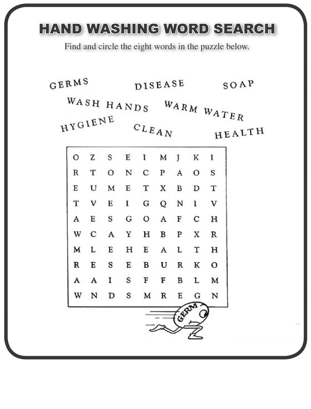 wonders third grade unit one week five printouts word search printable