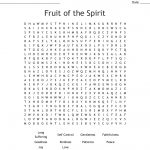 Fruit Of The Spirit Word Search   Wordmint