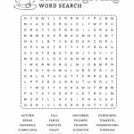 Fun & Free Printable Thanksgiving Word Search | Thanksgiving