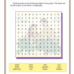God Made People Word Search | Childrens Bible Activities