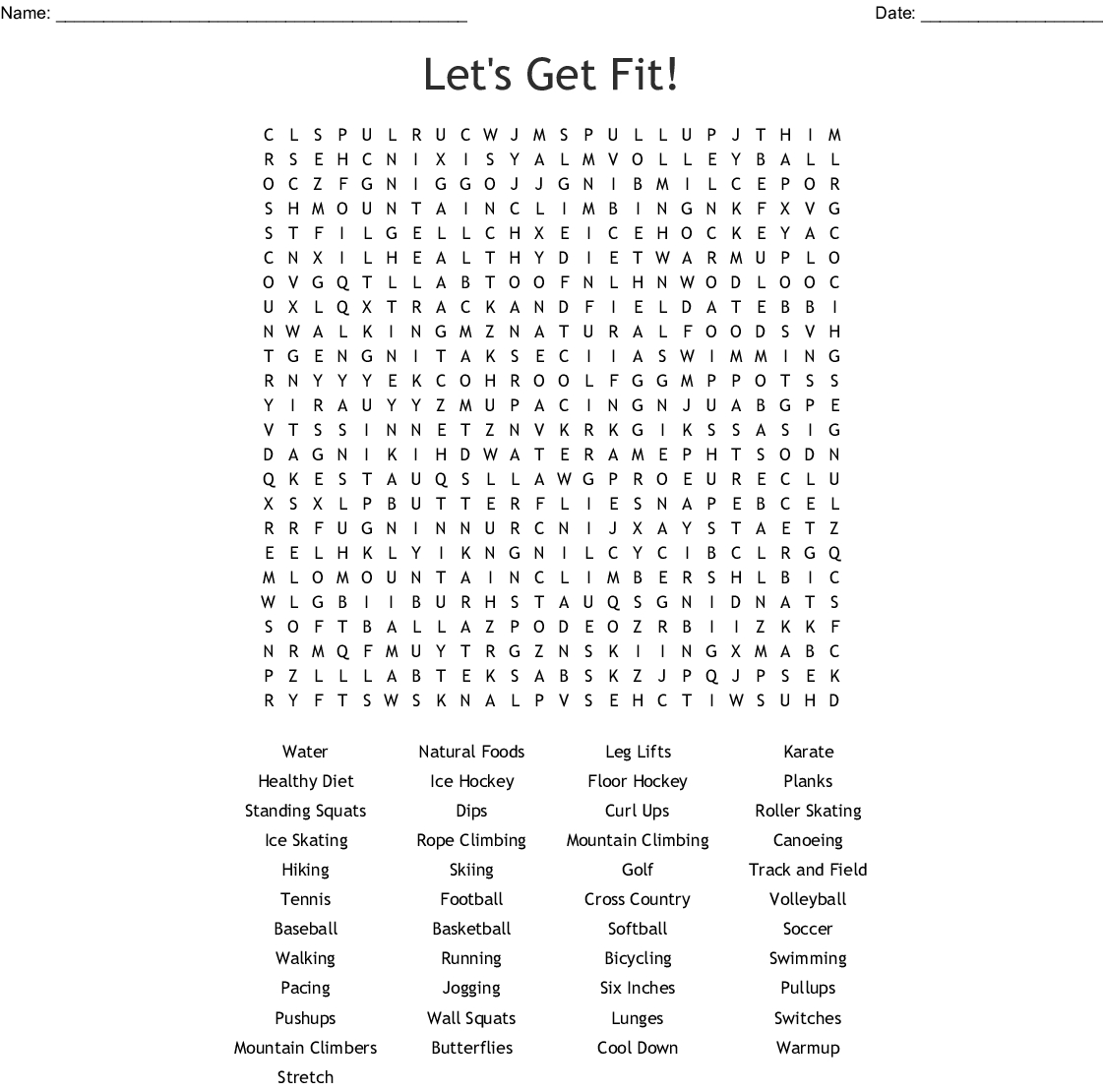 8th Grade Word Search Printable - Word Search Printable