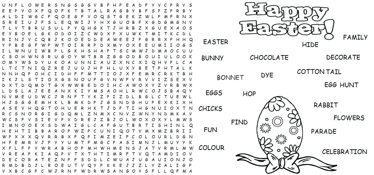 Handy Printable Word Search Hard | Sherry&amp;#039;s Blog